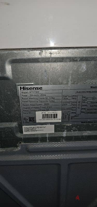 Hisense 8 kg 5