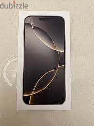 Iphone 16 Pro Max 1 TB Brand New Pin Pack 1