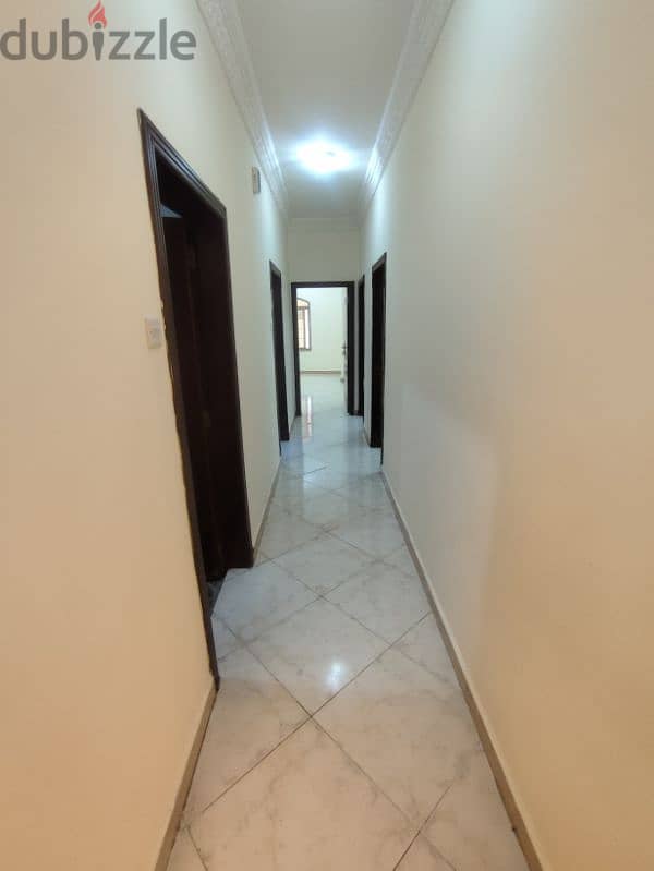 Big Flat  rent @ busaiteen 3 bedrooms 270 bd including ewa 2