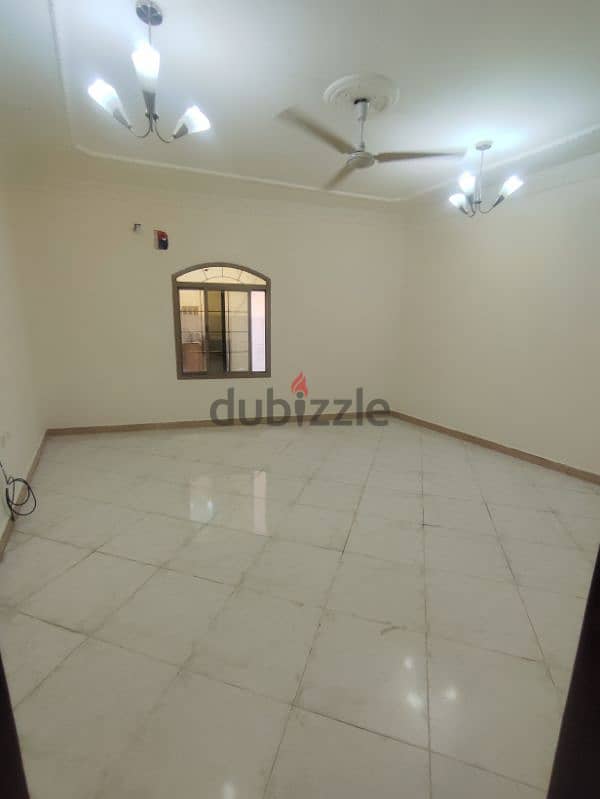 Big Flat  rent @ busaiteen 3 bedrooms 270 bd including ewa 4