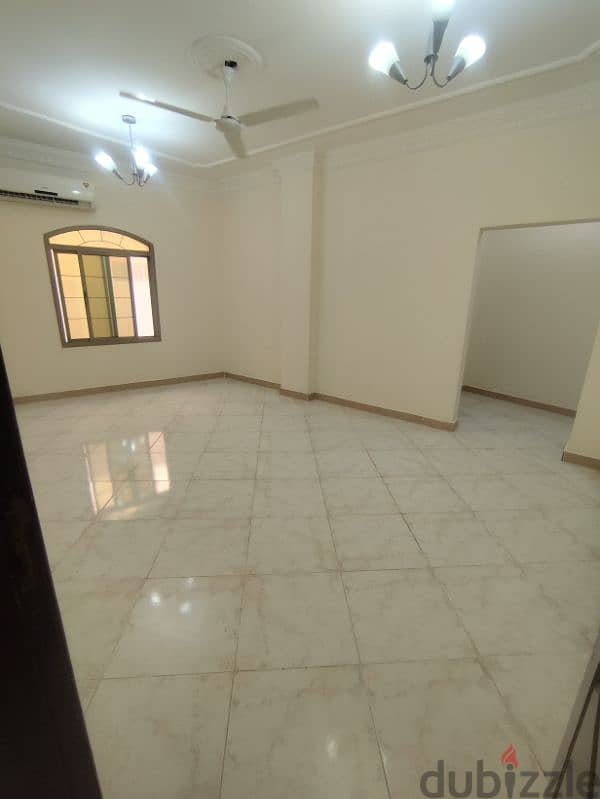 Big Flat  rent @ busaiteen 3 bedrooms 270 bd including ewa 6