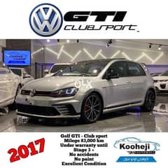 Golf GTI *Club sport * Model 2017 Milege 83,000 only *Under warranty u 0