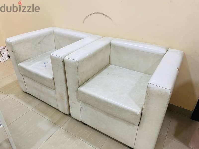 single sofa for sale two pcs 0