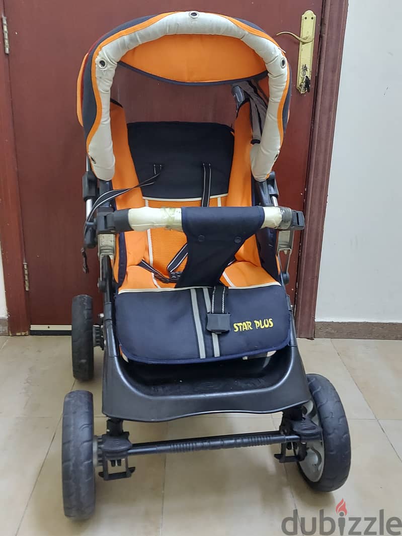 STAR PLUS baby stroller almost new 0