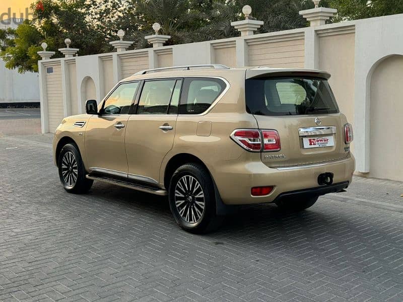 2014 model low mileage Nissan Patrol 4