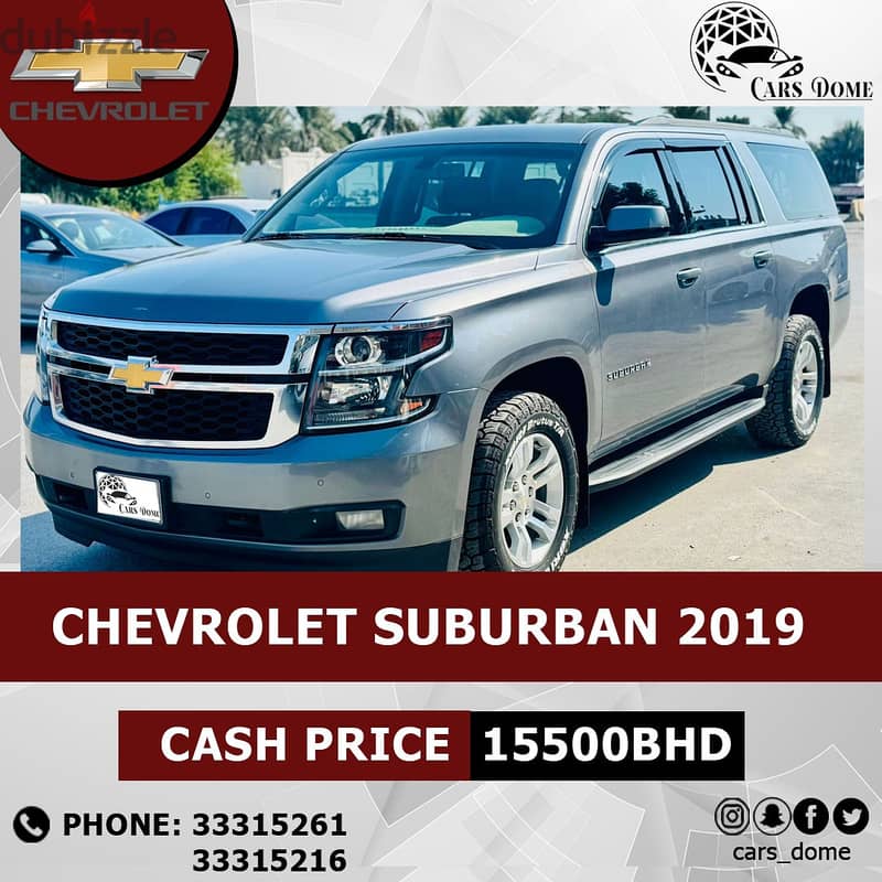 Chevrolet Suburban 2019 شيفروليه سوبربان 8