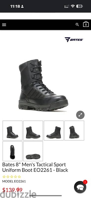 BATES/NOIR/NEGRO BOOT (UNWANTED GIFT ) 0