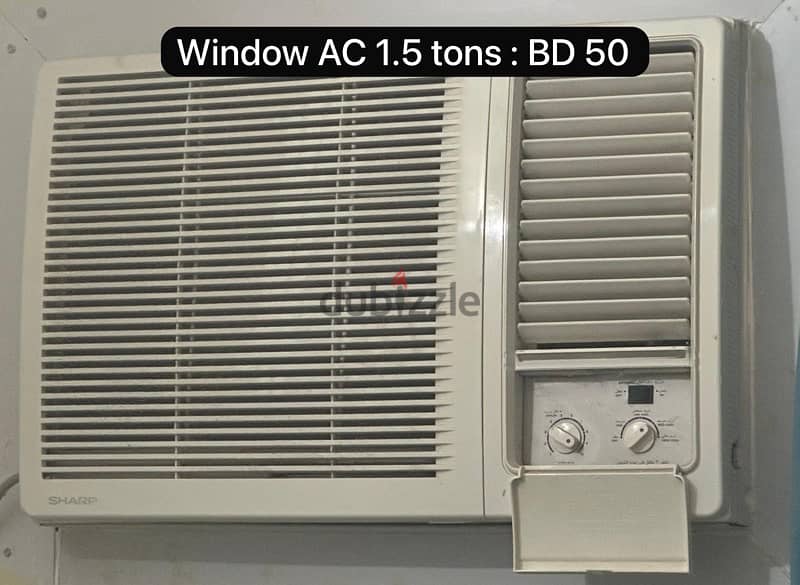 sharp window ac 0