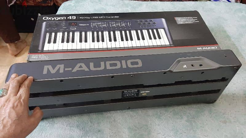 M-AUDIO MIDI KEYBOARD AUDIO STUDIO OXYGEN 49KEY FOR SALE 14