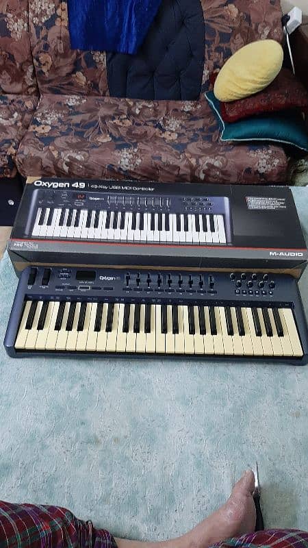 M-AUDIO MIDI KEYBOARD AUDIO STUDIO OXYGEN 49KEY FOR SALE 15