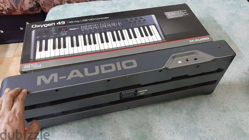 M-AUDIO MIDI KEYBOARD AUDIO STUDIO OXYGEN 49KEY FOR SALE 16