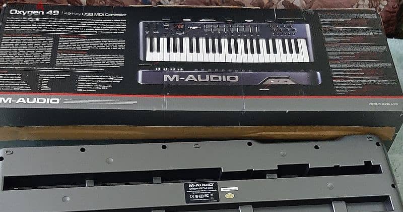 M-AUDIO MIDI KEYBOARD AUDIO STUDIO OXYGEN 49KEY FOR SALE 17