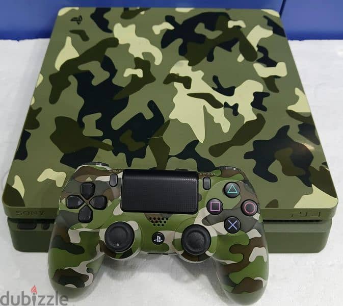 PS4 Slim Army Colour Urgent Sale 0