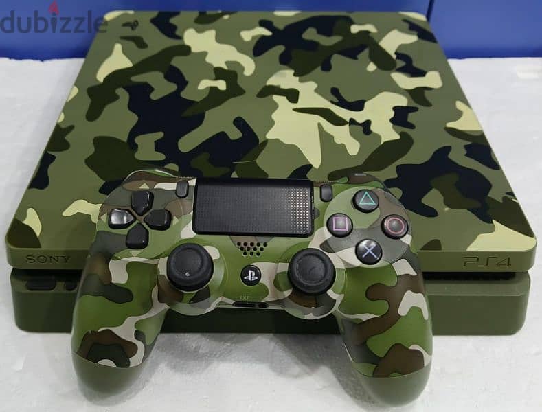 PS4 Slim Army Colour Urgent Sale 3