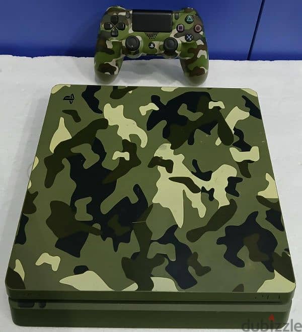 PS4 Slim Army Colour Urgent Sale 4