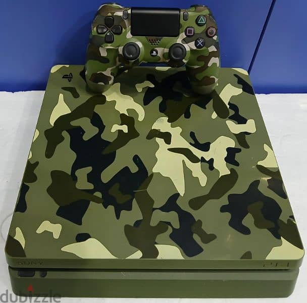 PS4 Slim Army Colour Urgent Sale 5