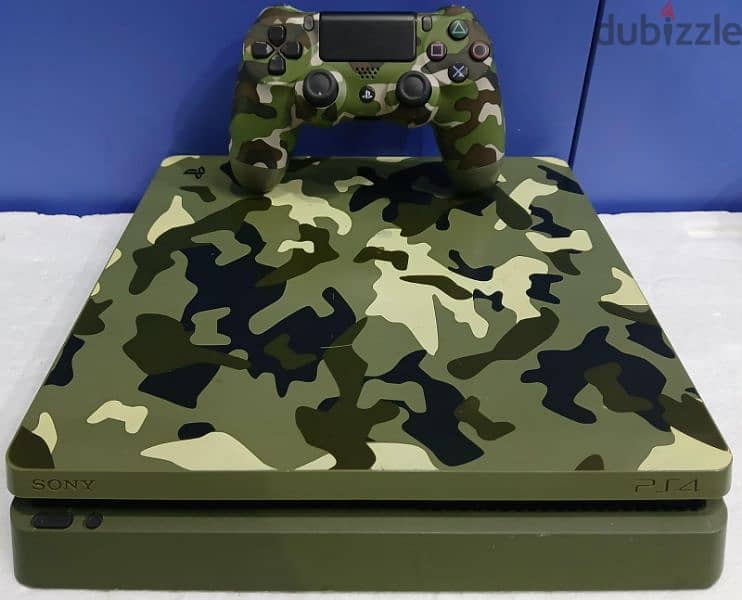 PS4 Slim Army Colour Urgent Sale 6