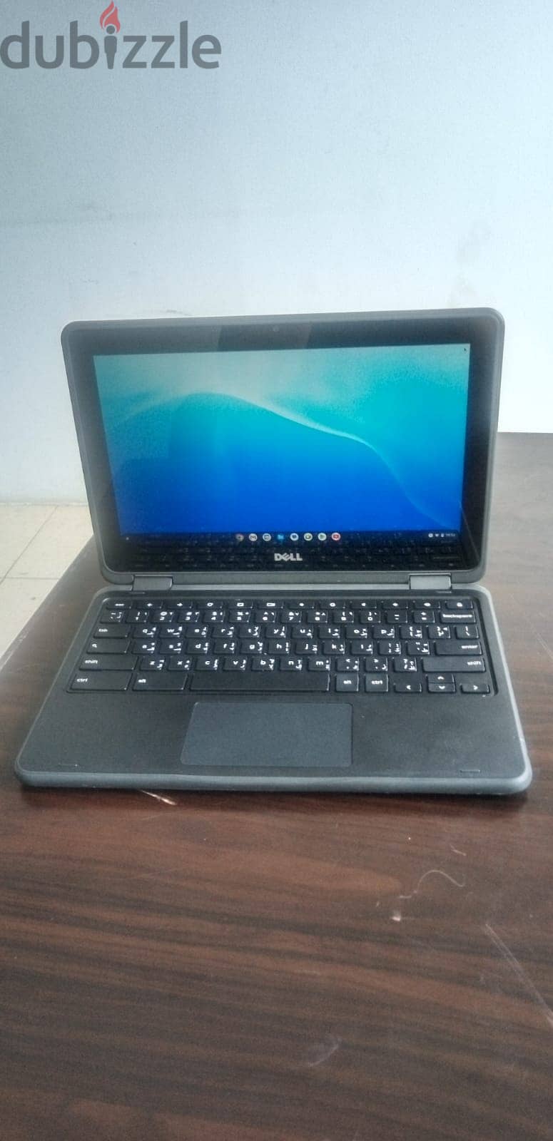 Arabic Keys Dell Chromebook  |  360 Rotatable Touch Screen | 16GB Stor 3