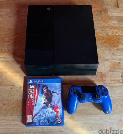 PS4 500GB 1 CD 1 Original Controller Latest Software