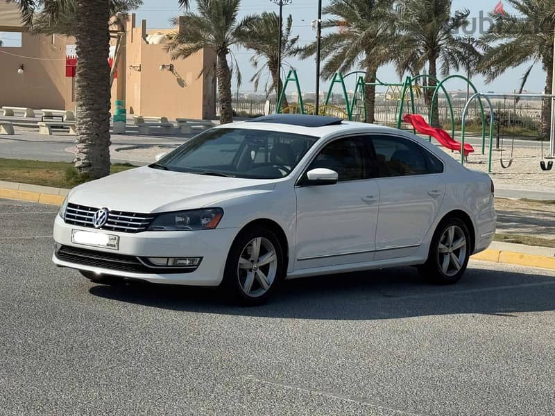 Volkswagen Passat 2015 white 1