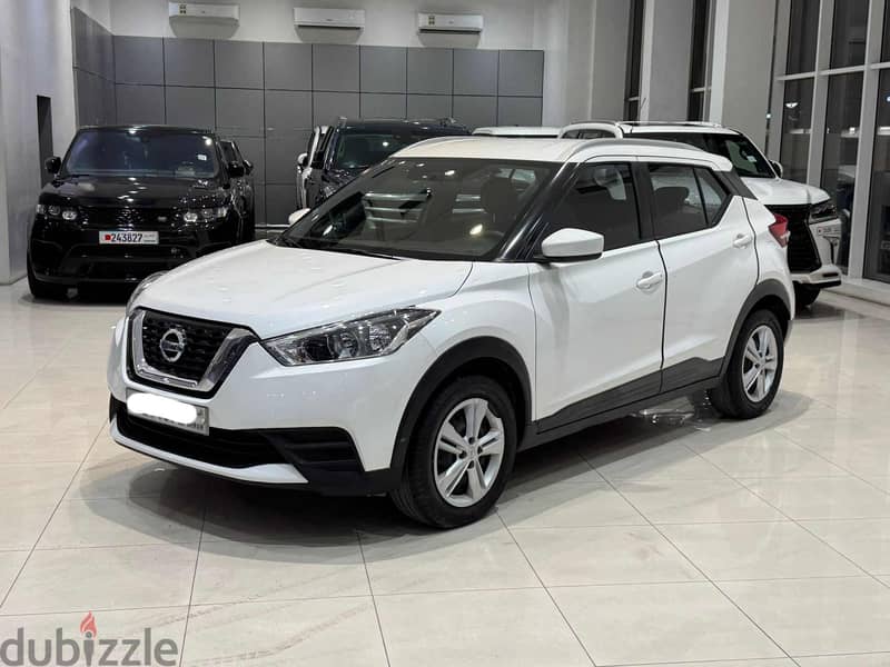 Nissan Kicks 2019 white 1