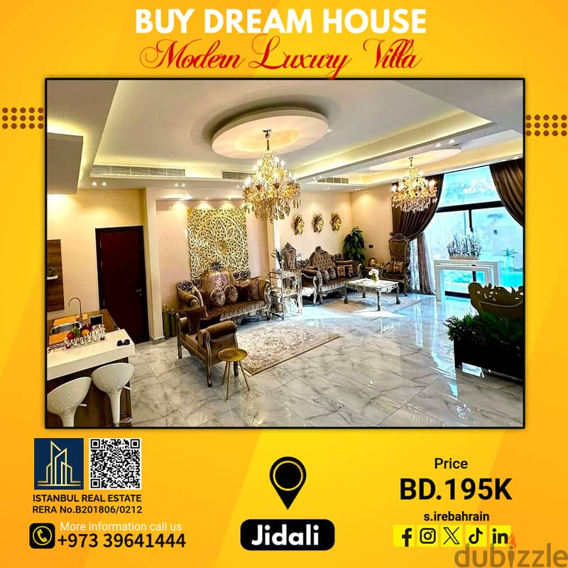 Furnished Luxury Villa for Sale in Jidali near Sea Area  BD. 183000/- 1