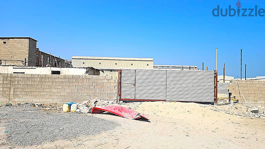 Industrial Land for rent in Ras zuwayed Oposite Alba 0.600 Fils Per 1