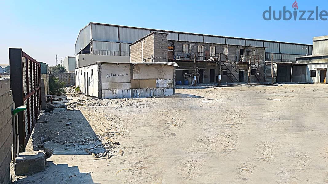 Industrial Land for rent in Ras zuwayed Oposite Alba 0.600 Fils Per 2