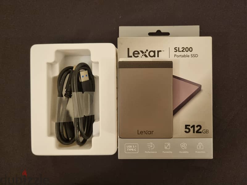 Lexar SL200 Portable SSD 512GB 2