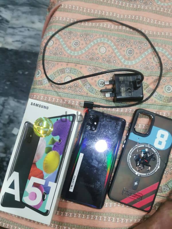 35078362. . . samsung A51 128 gb color prism crush black 1