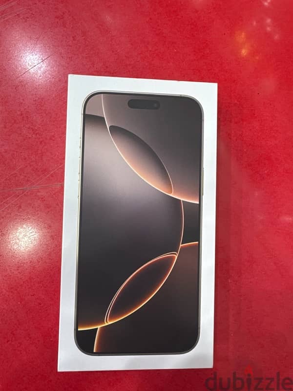 iPhone 16 pro max 256Gb only 515bd 0