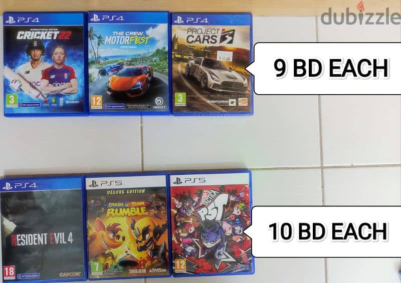 PS4 Games Excellent Condition PS5 Compatible 0