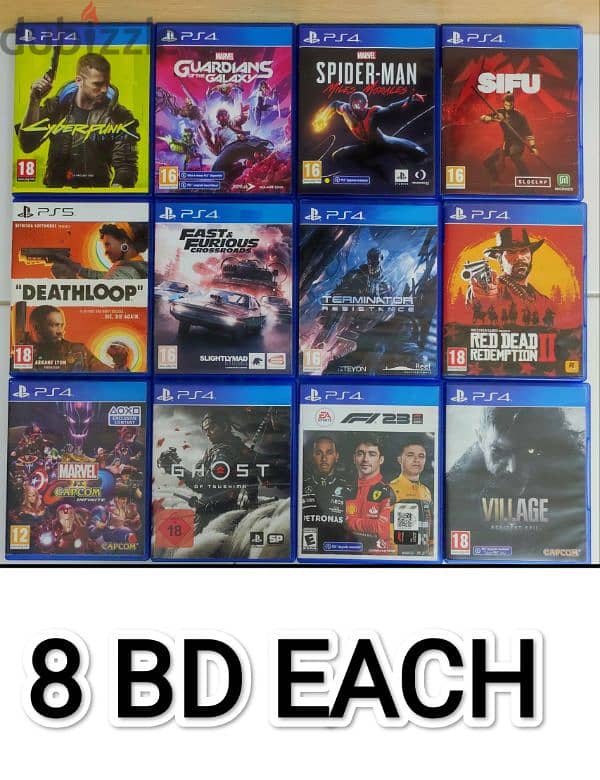 PS4 Games Excellent Condition PS5 Compatible 1