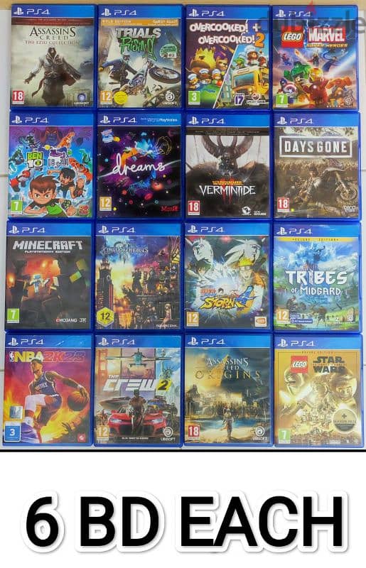 PS4 Games Excellent Condition PS5 Compatible 3