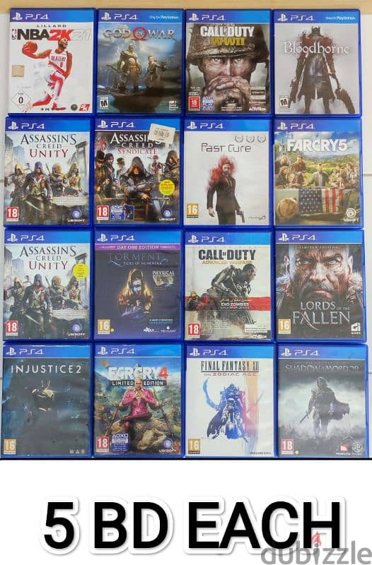 PS4 Games Excellent Condition PS5 Compatible 4