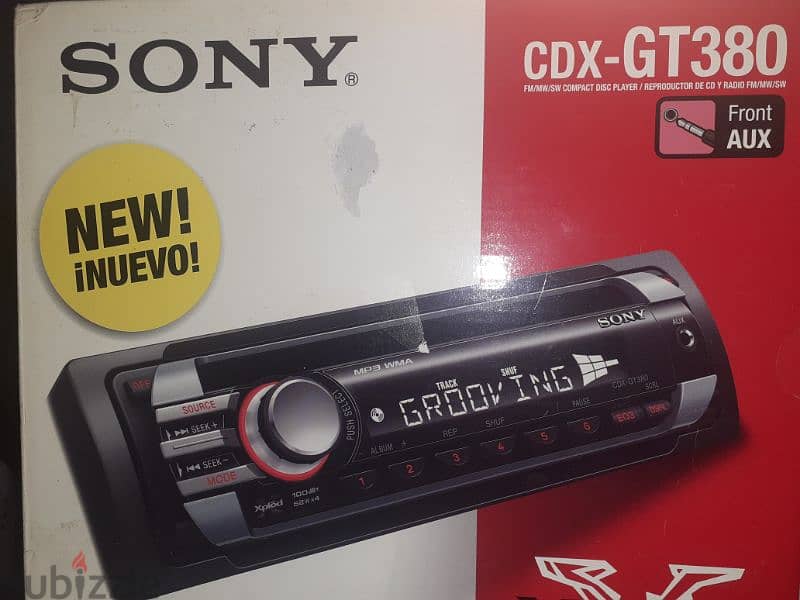 Brand new Sony CDX-GT380 FM/MW/SW Compact Disc Player 0