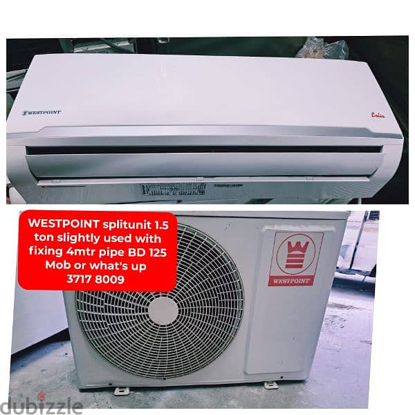 LG invter fridge splitunit washing machine for sale with delivery 13