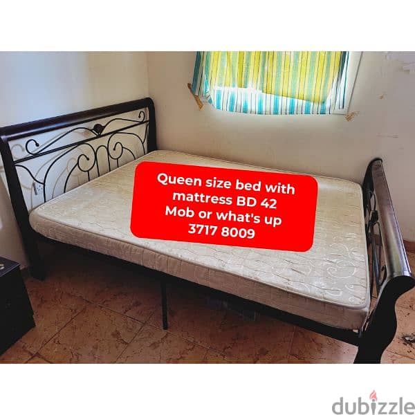 All type cupboard bed with mattress for sale with delivery 4