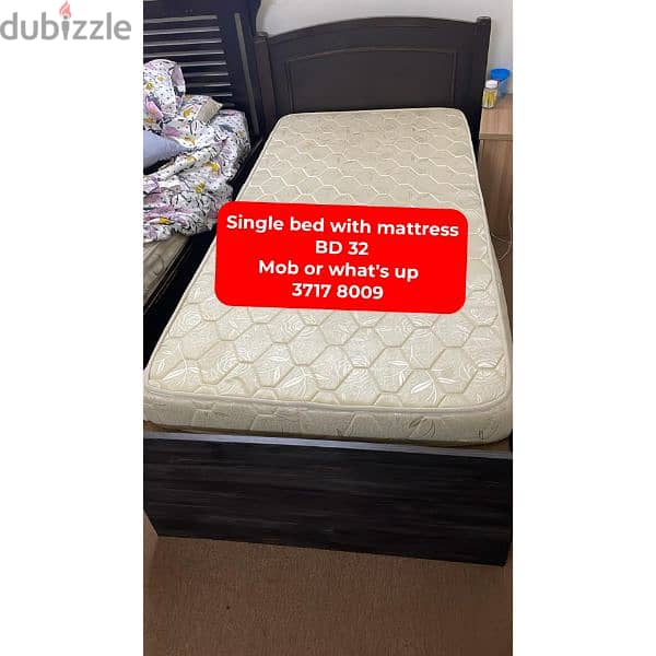 All type cupboard bed with mattress for sale with delivery 7