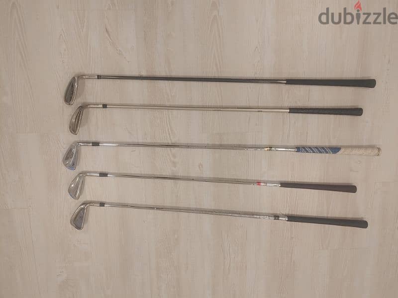 Full Golf kit with 5 Drivers, 5 Irons, 1 Putter and Bag 2