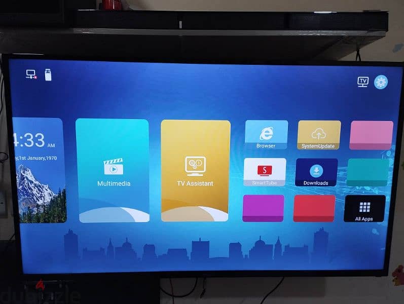 ZENET 50" led tv for sale 40bd 0