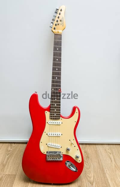 Schecter Diamond Series Red Stratocaster Style Guitar