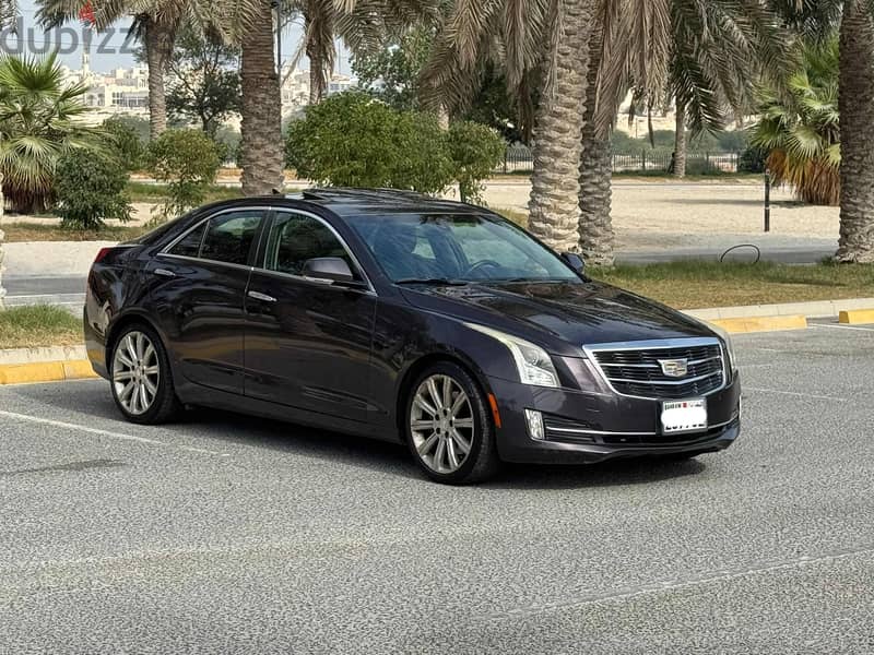 Cadillac ATS 2015 brown 0