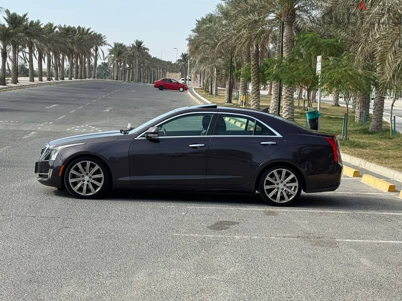 Cadillac ATS 2015 brown 2