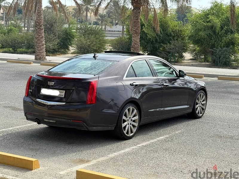 Cadillac ATS 2015 brown 5