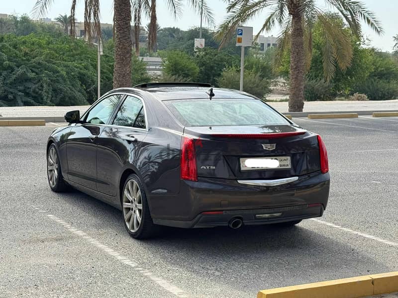 Cadillac ATS 2015 brown 6