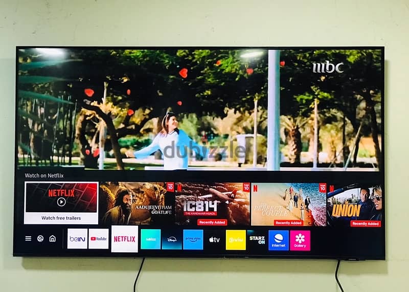 60” inch Samsung 4K UHD smart tv 0