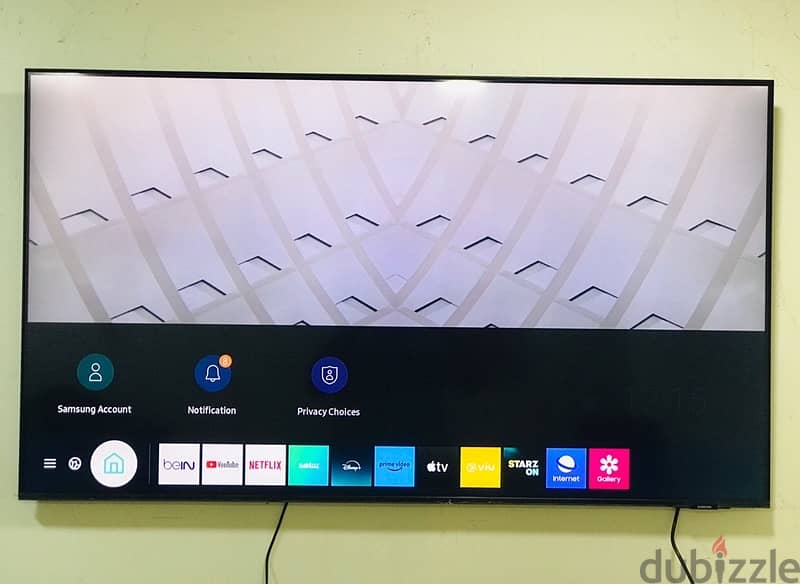 60” inch Samsung 4K UHD smart tv 1