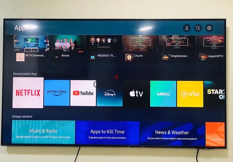 60” inch Samsung 4K UHD smart tv 5