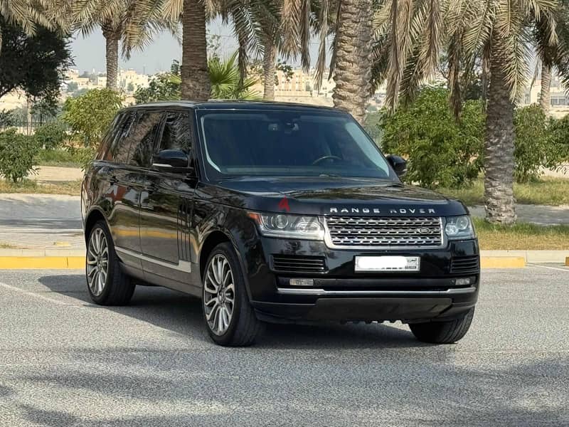 Range Rover HSE 2013 black 0